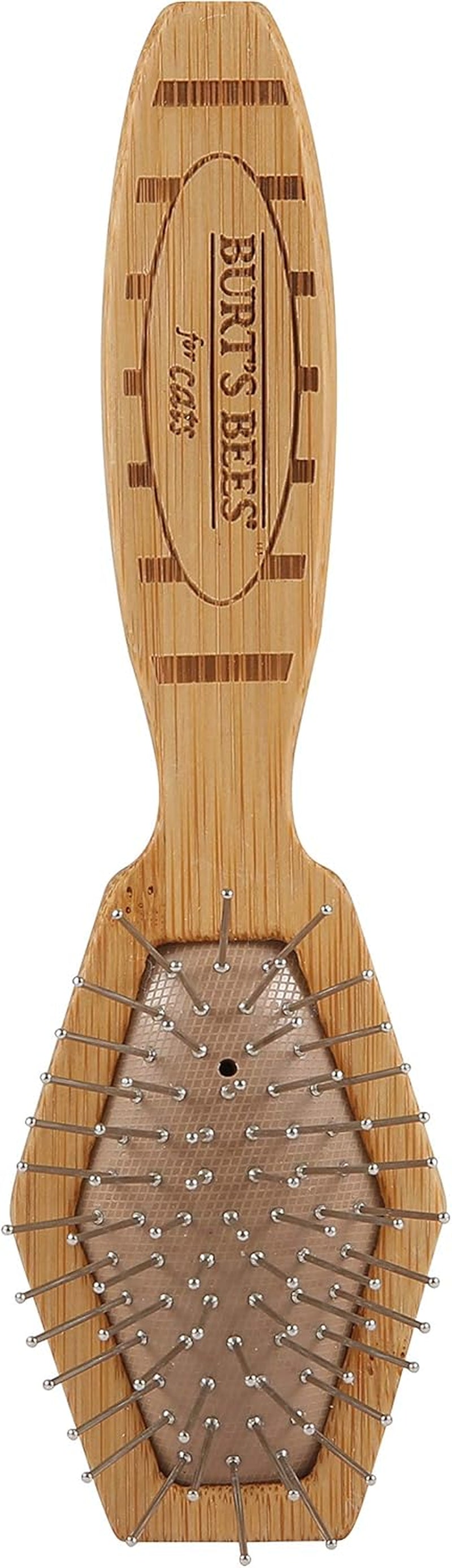 Double Sided Pin & Bristle Brush | Removes Loose Fur & Prevents Matting | Ideal for Daily Cat Grooming